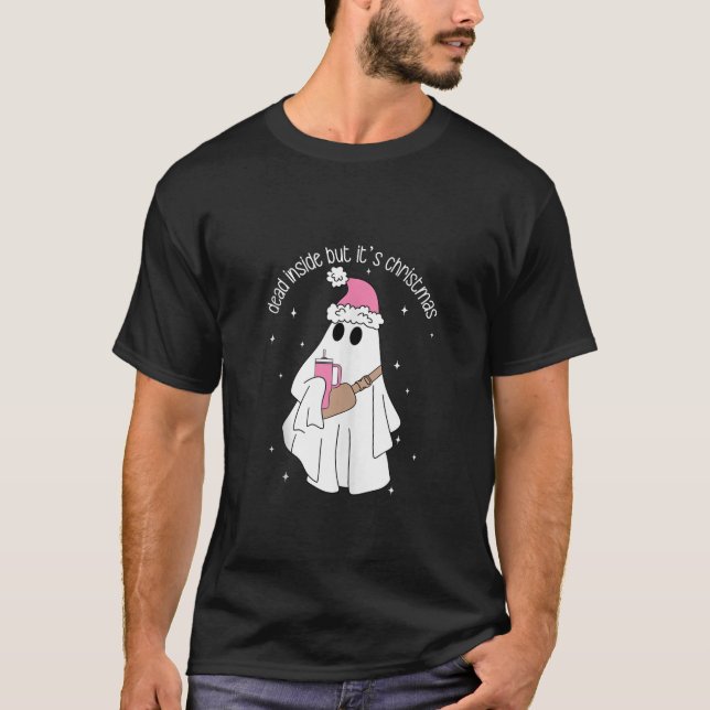Camiseta Muertos dentro pero son Navidades el cinturón fant (Anverso)