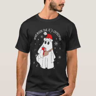 Camiseta Muertos dentro pero son Navidades Retro Boo jee Gr