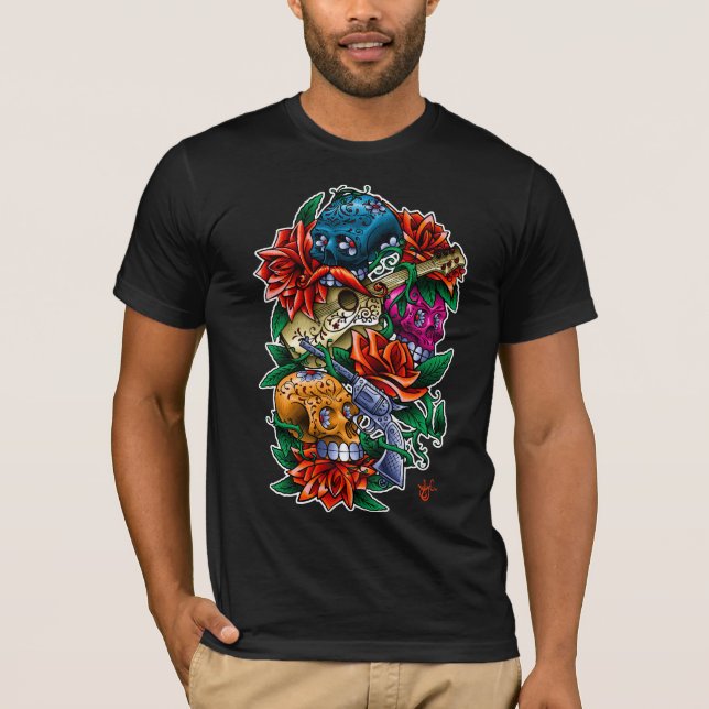 Camiseta Muertos V1 (Anverso)