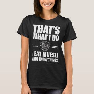 Camiseta Muesli Set Love Cereal Breakfast