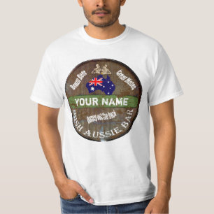 Camiseta Muestra australiana del pub del irlandés