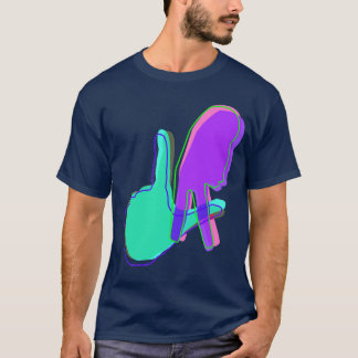 Camiseta Muestra de la mano del LA