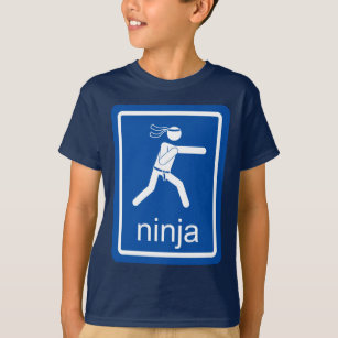 Camiseta muestra del universal del ninja
