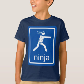 Camiseta muestra del universal del ninja