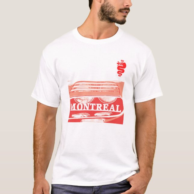 Camiseta Muestra delantera de Alfa Romeo Montreal (Anverso)
