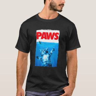 Camiseta Muestra la parodia del gato y el ratón sobre el ga