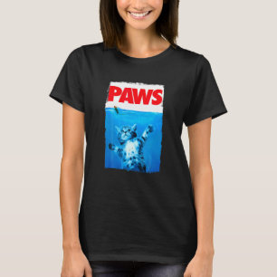 Camiseta Muestra la parodia del gato y el ratón sobre el ga