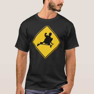 Camiseta muestra longboarding
