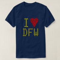 Camiseta Muestra Tu Amor Por El Código De Aeropuer