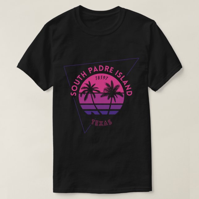 Camiseta ¡Muestra tu amor por la isla South Padre, Texas! (Diseño del anverso)