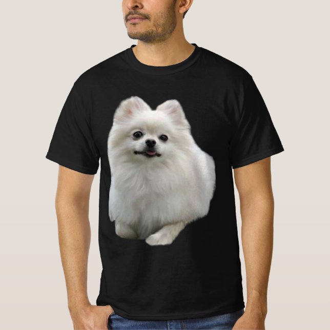 Camiseta Muestra tu amor por los pomeranianos con esta mona (Anverso)