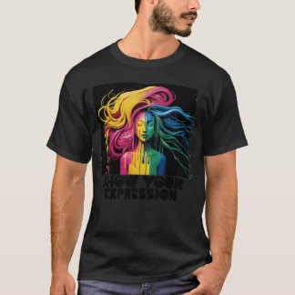 Camiseta Muestra tu expresión divertida