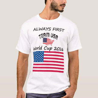 Camiseta Muestra tu pasión por el fútbol Equipo USA orgullo