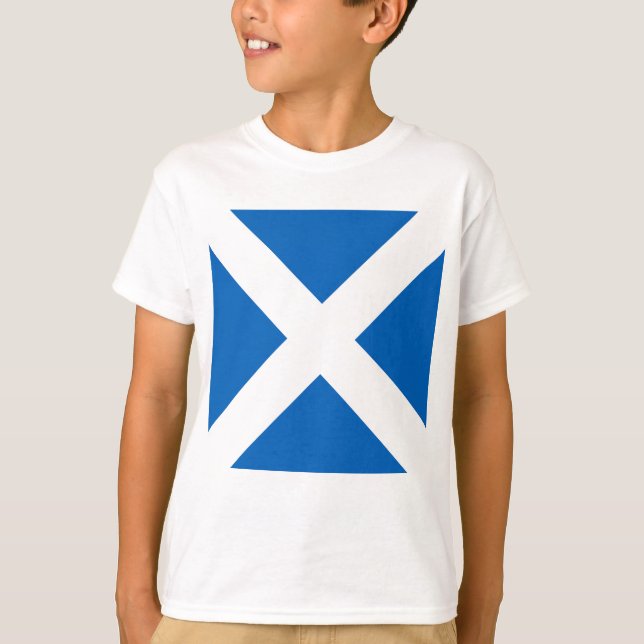 Camiseta Muestra tus colores – Escocia (Anverso)