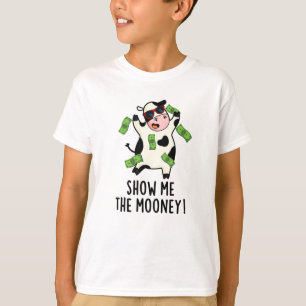 Camiseta Muéstrame el lunar gracioso de vaca