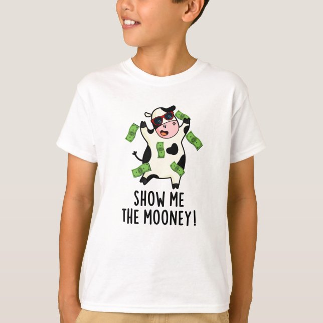Camiseta Muéstrame el lunar gracioso de vaca (Anverso)