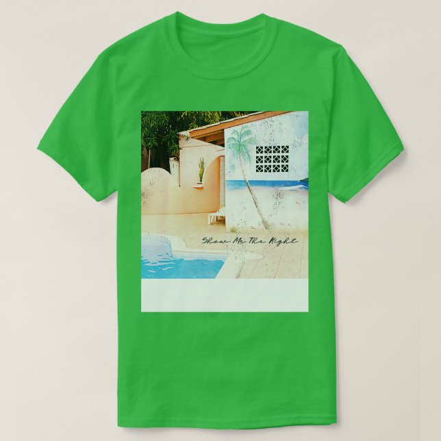 Camiseta Muéstrame la derecha (Diseño del anverso)