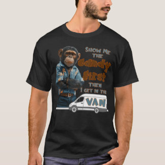 Camiseta Muéstrame los dulces primero, luego me subo a la f