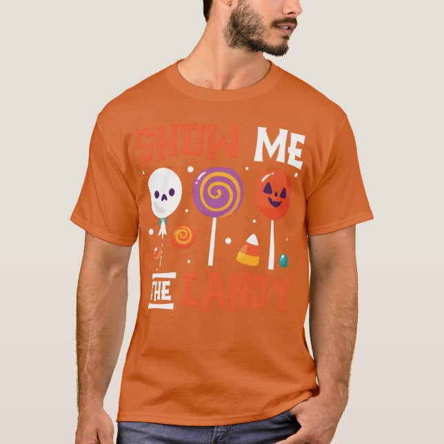 Camiseta Muéstrame regalo de Mehe Candy (Anverso)