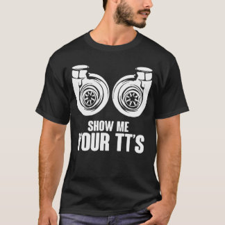 Camiseta Muéstrame tu chica de carreras de coches swinurbo