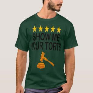 Camiseta Muéstrame tu Ley de abogados divertidos 1
