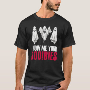 Camiseta Muéstrame tu novio fantasma de Halloween