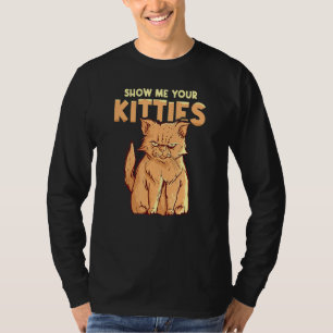 Camiseta Muéstrame Tu Ropa De Papá Gato De Kitties Para Pap
