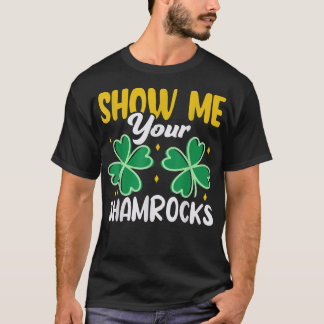 Camiseta Muéstrame tu Shamrock Irish St