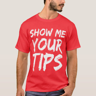 Camiseta Muéstrame tus amigos camareros de Bartending Barte