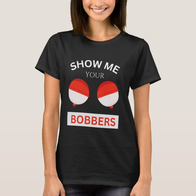 Camiseta Muéstrame tus flotadores divertido sarcástico pesc (Anverso)