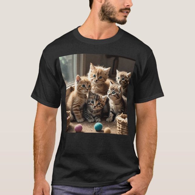 Camiseta muéstrame tus gatitos chica (Anverso)