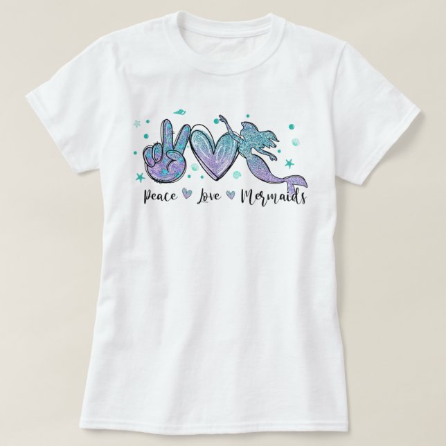 Camiseta Muestras de amor por la paz Suma de vestuario de c (Diseño del anverso)