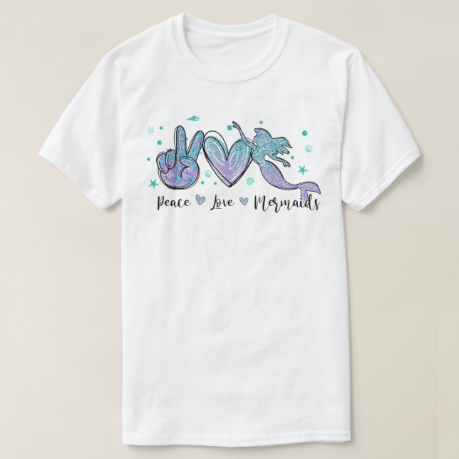 Camiseta Muestras de amor por la paz Suma de vestuario de c (Diseño del anverso)