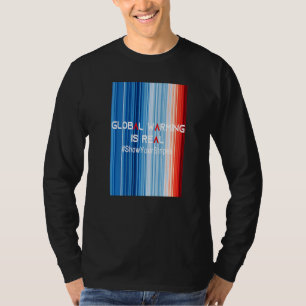 Camiseta MuestraTusRayas EL CALENTAMIENTO GLOBAL ES REAL C