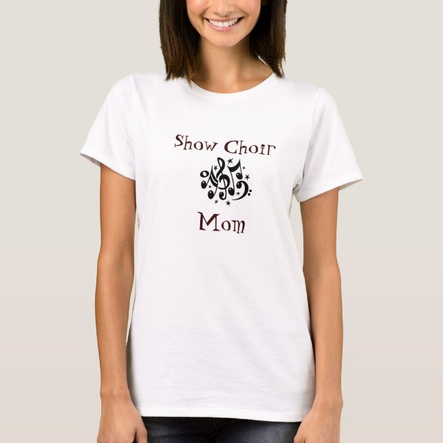 Camiseta Muestre a la mamá del coro (Anverso)