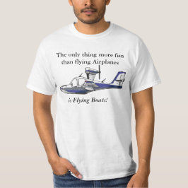 Camiseta Muestre a mundo su amor de hidroaviones