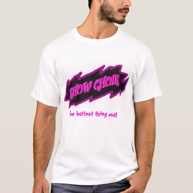 Camiseta Muestre al soprano del coro (Anverso)