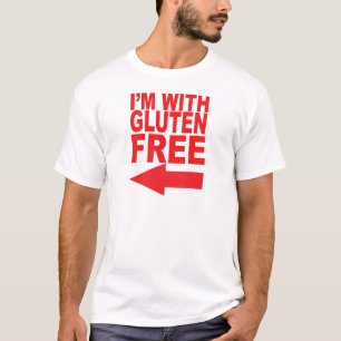 Camiseta ¡Muestre su ayuda para su amada Gluten-Libre!