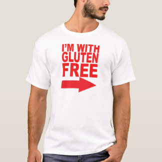Camiseta ¡Muestre su ayuda para su amada Gluten-Libre!