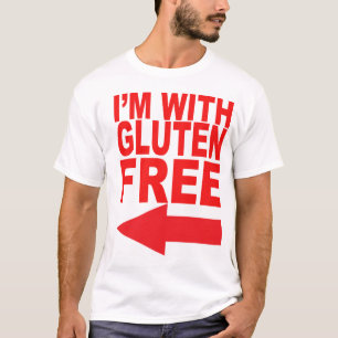 Camiseta ¡Muestre su ayuda para su amada Gluten-Libre!