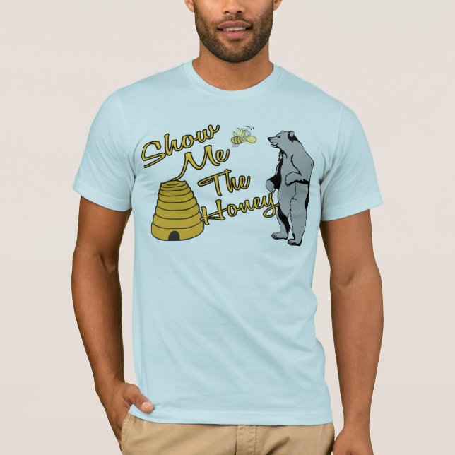 Camiseta Muéstreme la miel (Anverso)