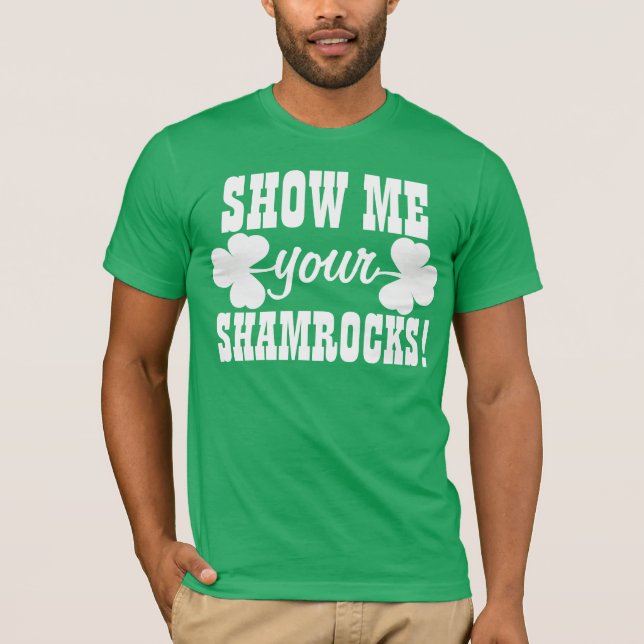Camiseta Muéstreme sus tréboles (Anverso)