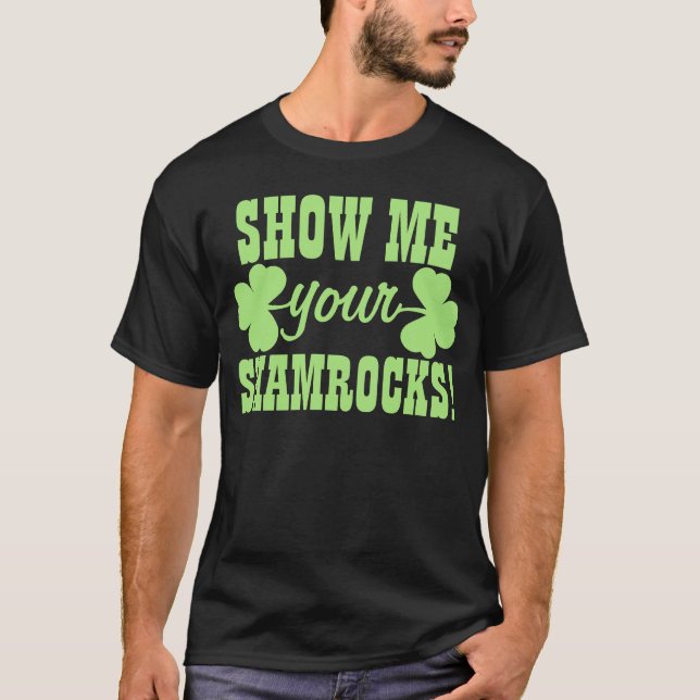 Camiseta Muéstreme sus tréboles (Anverso)