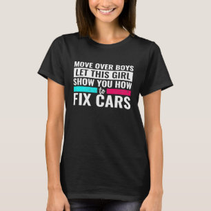 Camiseta Muévase A Los Niños Dejar Que Este Chica Le Muestr