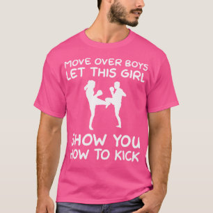 Camiseta Muévase A Los Niños Dejen Que Este Chica Les Muest