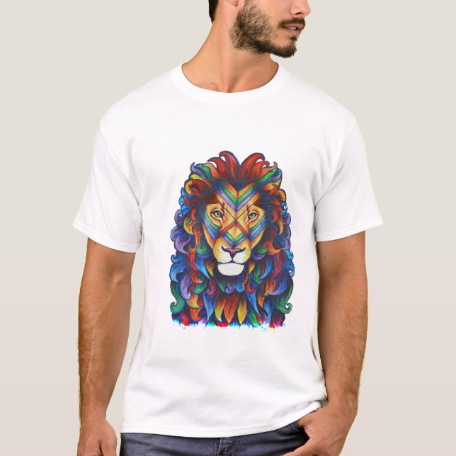 Camiseta Mufasa en Technicolour (Anverso)