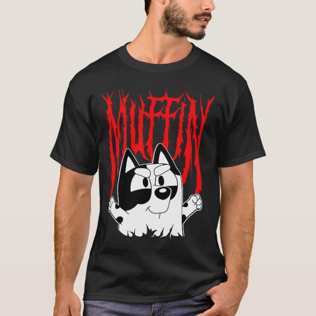 Camiseta Muffin Death Metal  (Anverso)