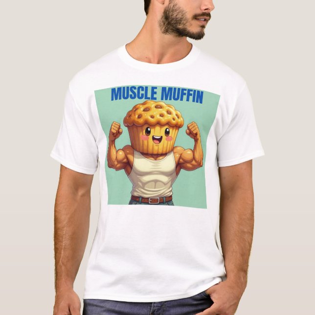 Camiseta Muffin Musculoso (Anverso)