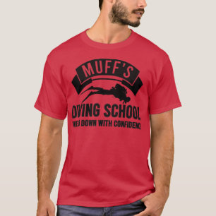 Camiseta Muffs Buceo School Hoble Humor Con Confianza