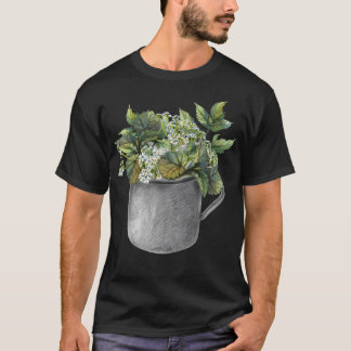 Camiseta Mug con crecimiento forestal verde